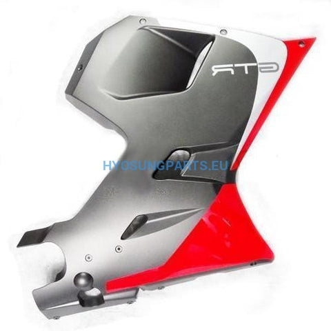 Hyosung Lower Right Fairing 2013 Matt Black Red Gt125R Gt250R Gt650R - Free Shipping Hyosung Parts Eu